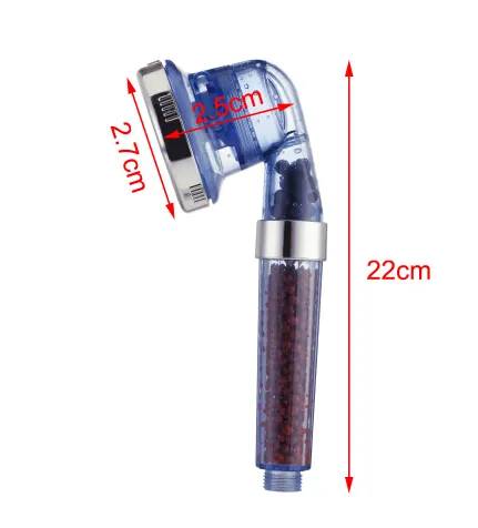 Doccia portatile a 3 funzioni - Getto regolabile a 125° e risparmio idrico_voghion.com