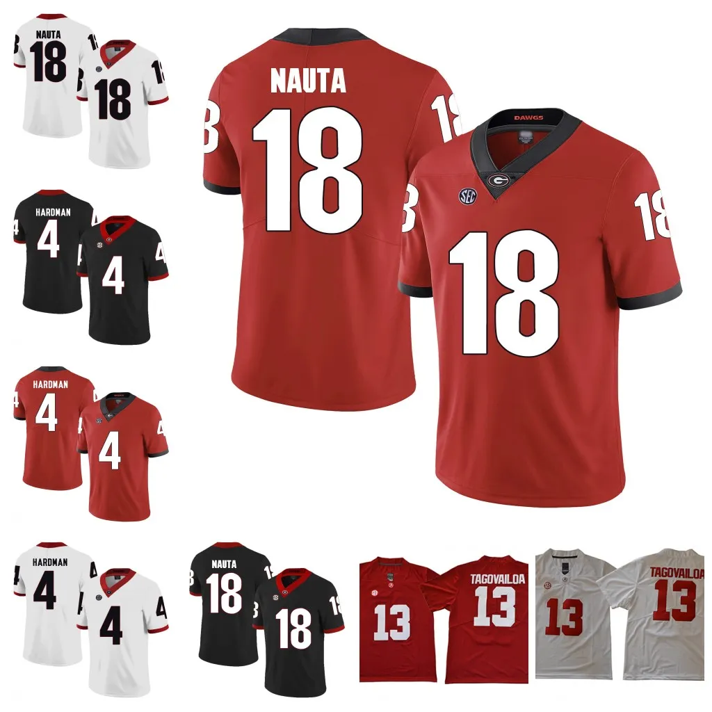Custom 2018 Bulldogs UGA 18 Isaac Nauta 5 Julian Rochester 4