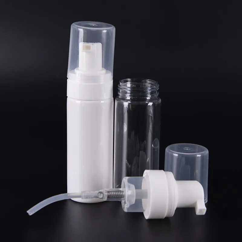 50ml Travel Foamer Bottles Empty Plastic Foam Pump Bottles Used as Hand Wash Soap Mousse Cream Dispenser Bubbling Bottle