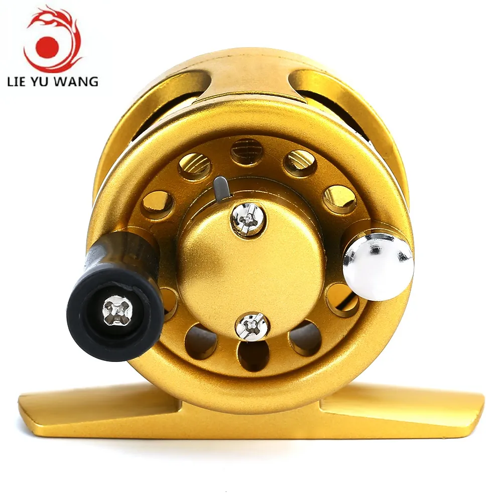 Lie Yu Wang 1 + 1BB Fly Fish Reel Wheel för Ice Flying Raft Fishing