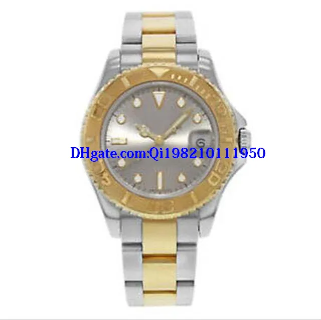 Christmas Gift NEW watches 36mm 18kt Gold Stainless 168623 White Dial 69623 Automatic Mechanical Elegant ladies watch