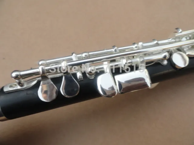 Nuovo arrivo oves Studenti dedicato a tubo bakelite in argento placcato Piccolo c tono marchio strumento musicale con custodia