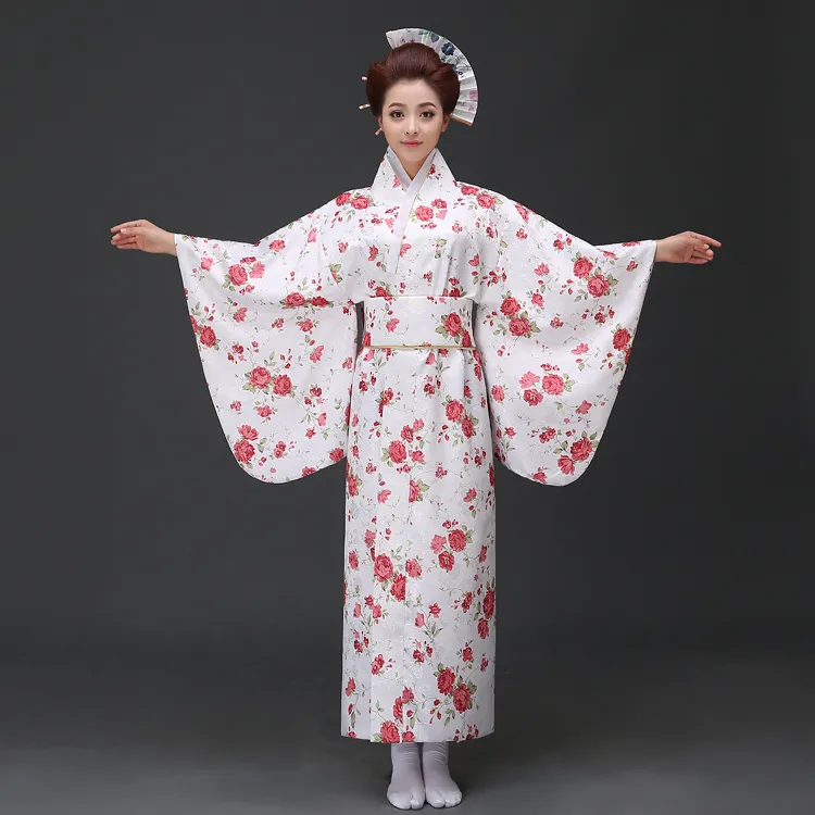 ワン New Classic Traditional Japanese Womens Yukata Kimono With