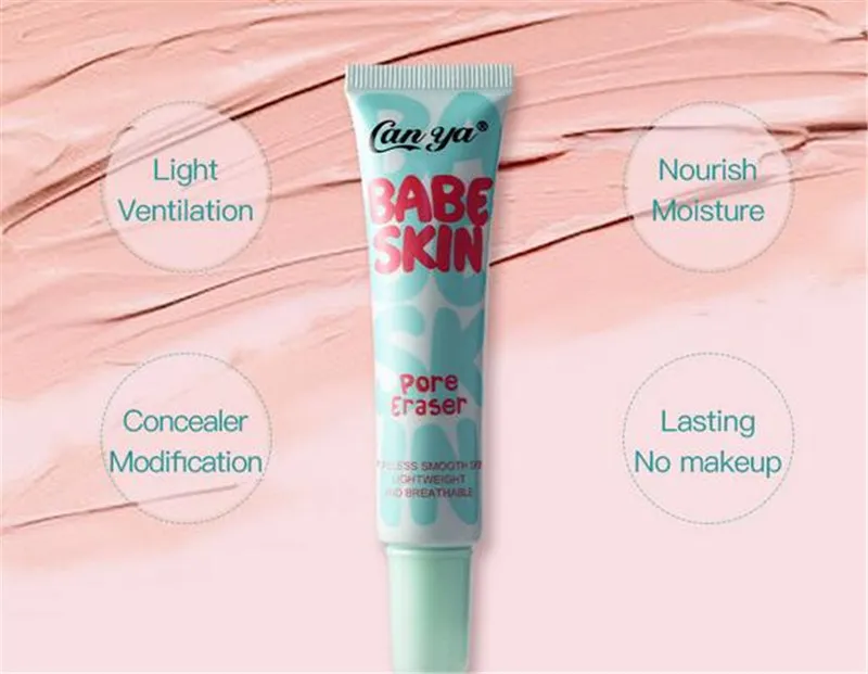 Professional base Cream face primer Matte Smooth Full Cover Concealer Whitening Cosmetic Face Makeup Moisturizer Foundation gel BB cream
