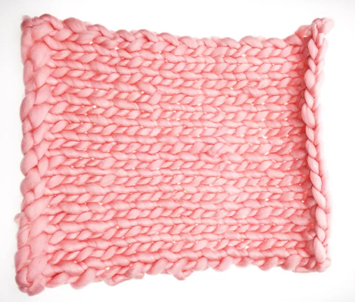 Novo feito à mão cobertor de lã macia tricô cobertor bebê recém-nascido pogal po adereços pano de fundo tapete de chuveiro de bebê toalha envoltória 3598497