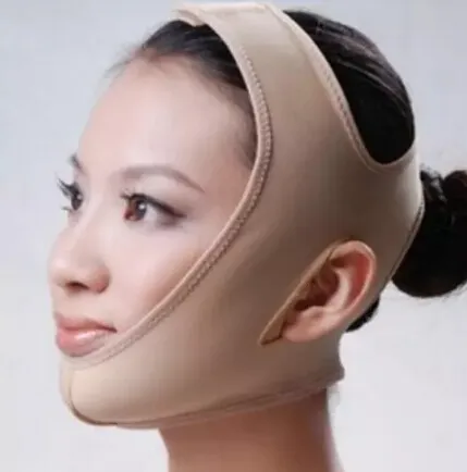 Nowy przylot marketing bandaża twarzy Pasek do pielęgnacji skóry Kształt i podnośnik Zmniejsz podwójny podbródek maska ​​twarzy twarz cieńsza opaska tanwc5262677