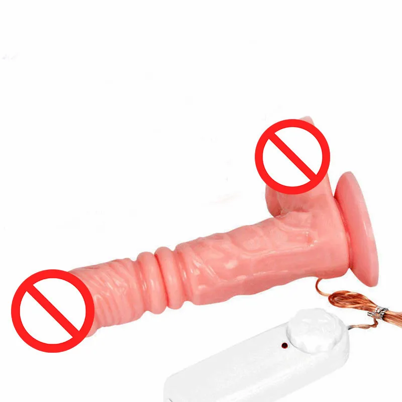 Kvinnlig dildo penis stark sucker roterande gungande vibration teleskop penis stum vattentät vuxen produkt sex leksaker för kvinna2289180