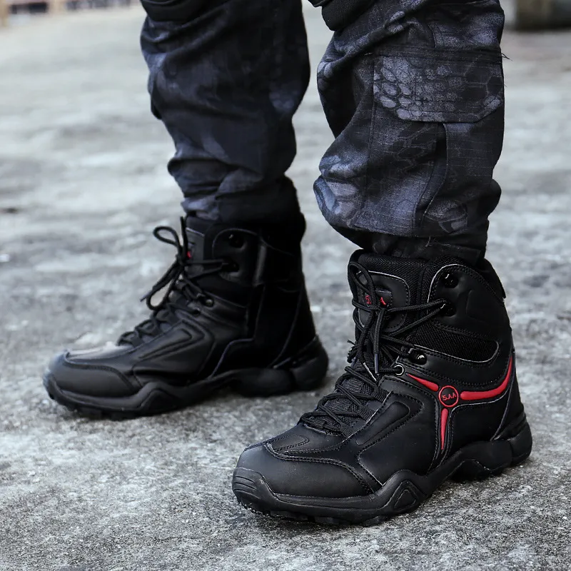 New Korean Fashion Campus Student Youth Combat Boots Summer