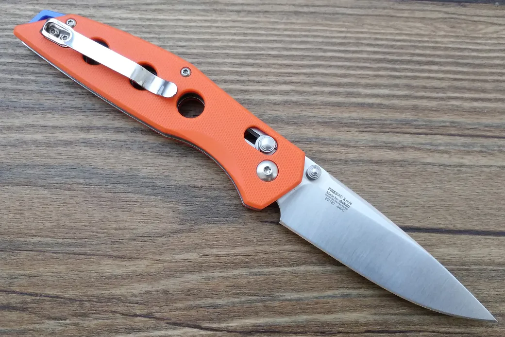 GANZO FIREBIRD FB7621 OR Folding Knife Tactical Outdoor Survival Camping  Bushcraft Pocket Knife Orange G10 Handle Axis Lock 7621 EDC 3.7oz From  Outdoorgift, $20.82