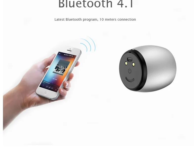 Tws alto-falantes bluetooth de alumínio sardinha f1 subwoofer coluna metal baixo alto-falante doca carregamento para iphone mãos microfone portátil l4409664