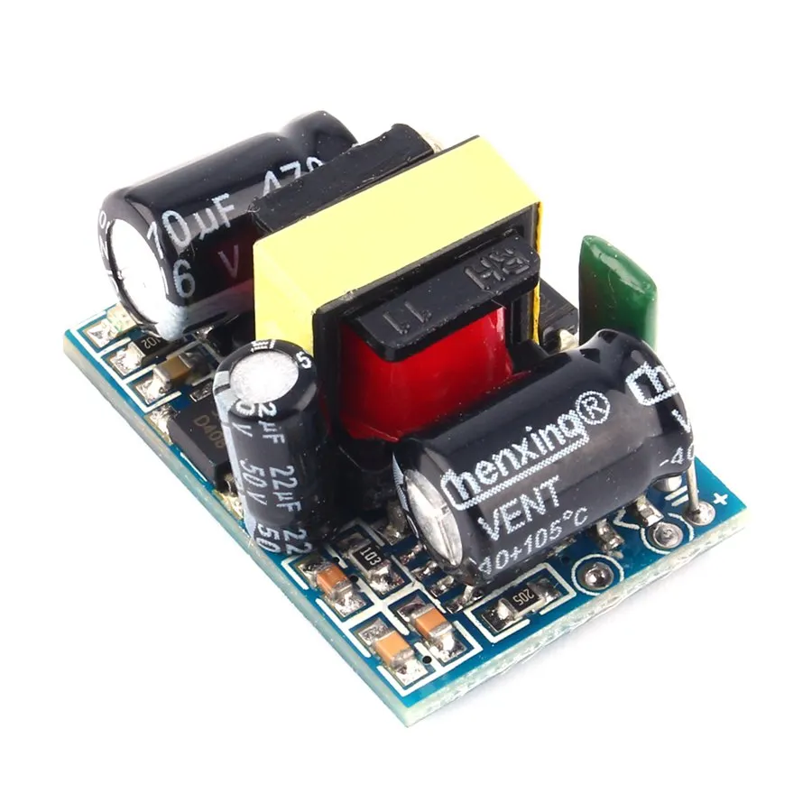 Freeshipping 10PS AC DC Przełącznik Przełącznik Zasilanie 110 V 220 V do 5 V 700MA 3.5W Buck Converter Regulowany Step Down Regulator Moduł regulatora napięcia