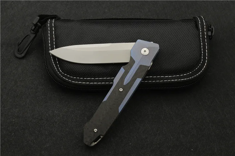 KESIWO TANK Utility Outdoor Folding Knife Carbon fiber handle S35VN blade camping hunting knife tactical survival knife