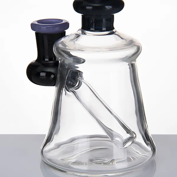 Pipa ad acqua in vetro fumatori 14mm Colore comune Bong Pyrex Bowl Perc Cera inebriante Impianti petroliferi Gorgogliatore Narghilè Becher Filtri 937