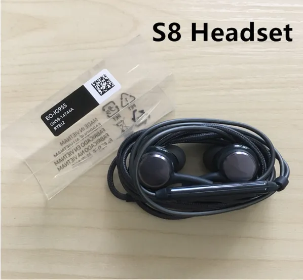Handy-Headset In-Ear-Kopfhörer mit Fernbedienungsmikrofon EO-IG955 für Samsung AKG S8 plus s6 s7OEM-Qualität
