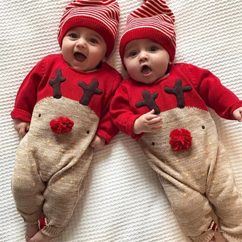 Ropa Para Beb Reci n Nacido Ni o O Ni a Pelele De Navidad Con