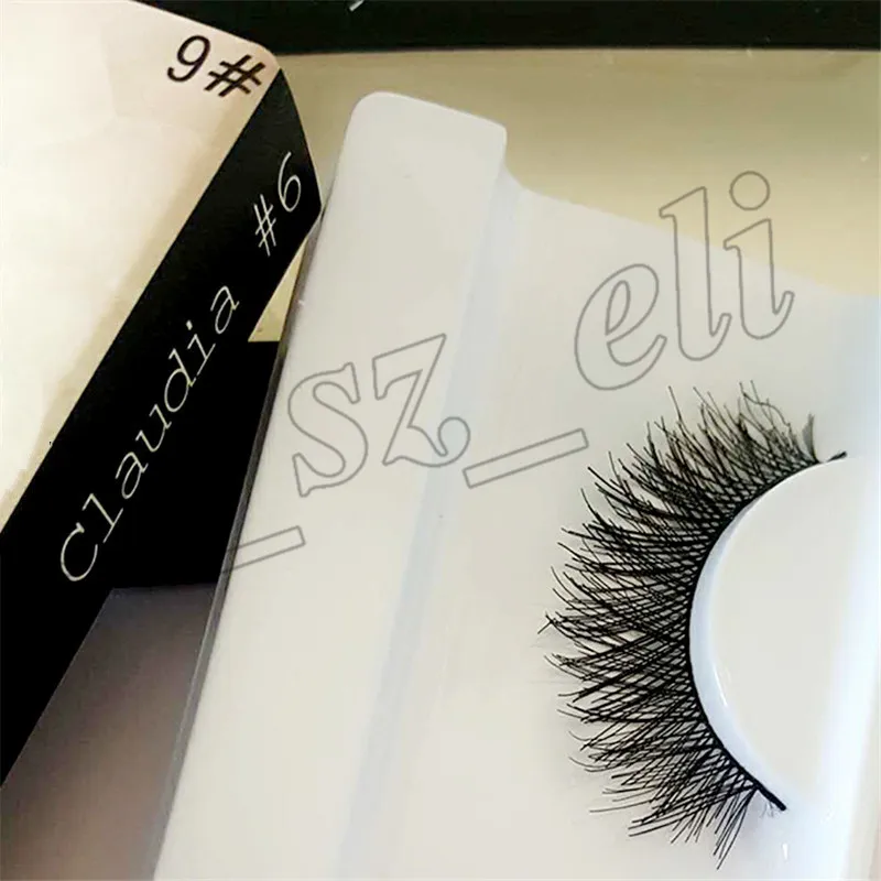 20 rodzajów Marka fałszywe rzęsy Eyelash Exensions Handmade Fake Lashes Obudowane fałszywe rzęsy do makijażu rzęs