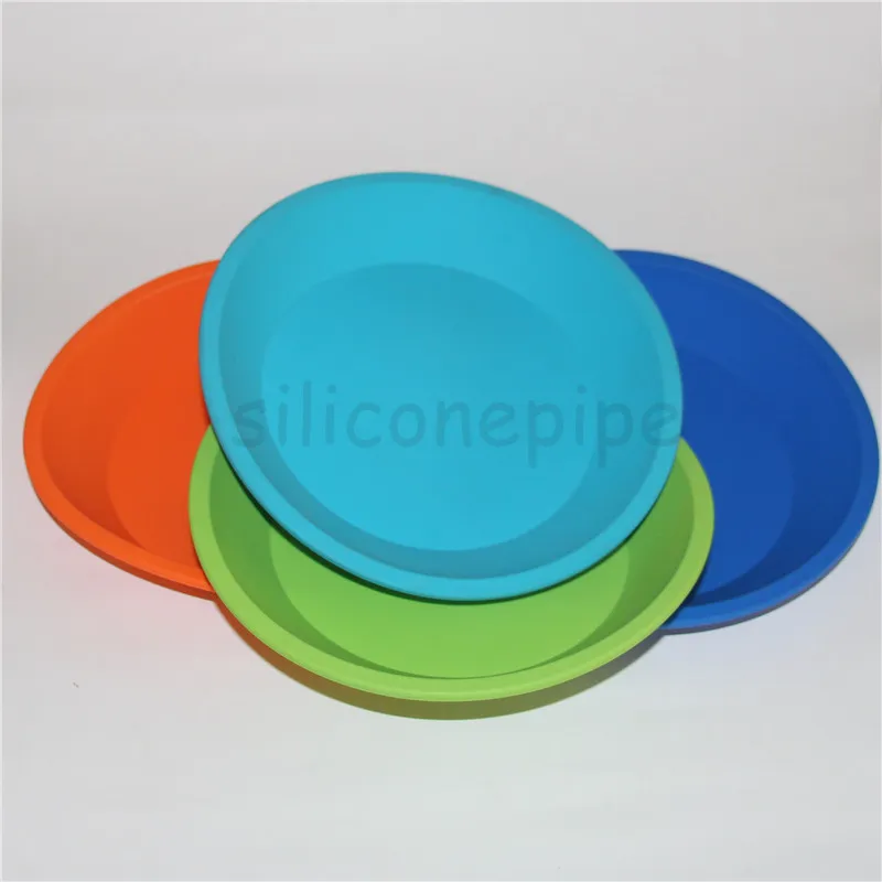 Partihandel ny runda och fyrkantig form matkvalitet silikon djup maträtt, silikon djupt maträtt för mat / frukt / vax