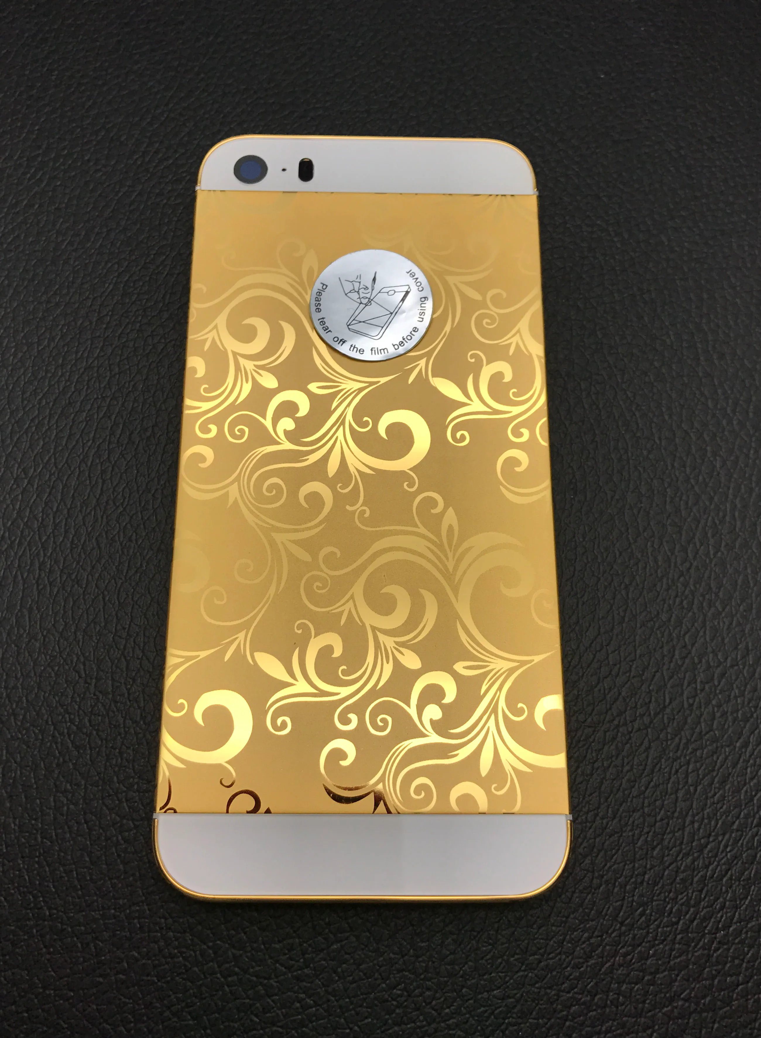iPhone 5s 24Kゴールド仕上げ　多分メッキ iPhone 5s 24Kゴールド仕上げ 多分メッキ - メルカリ