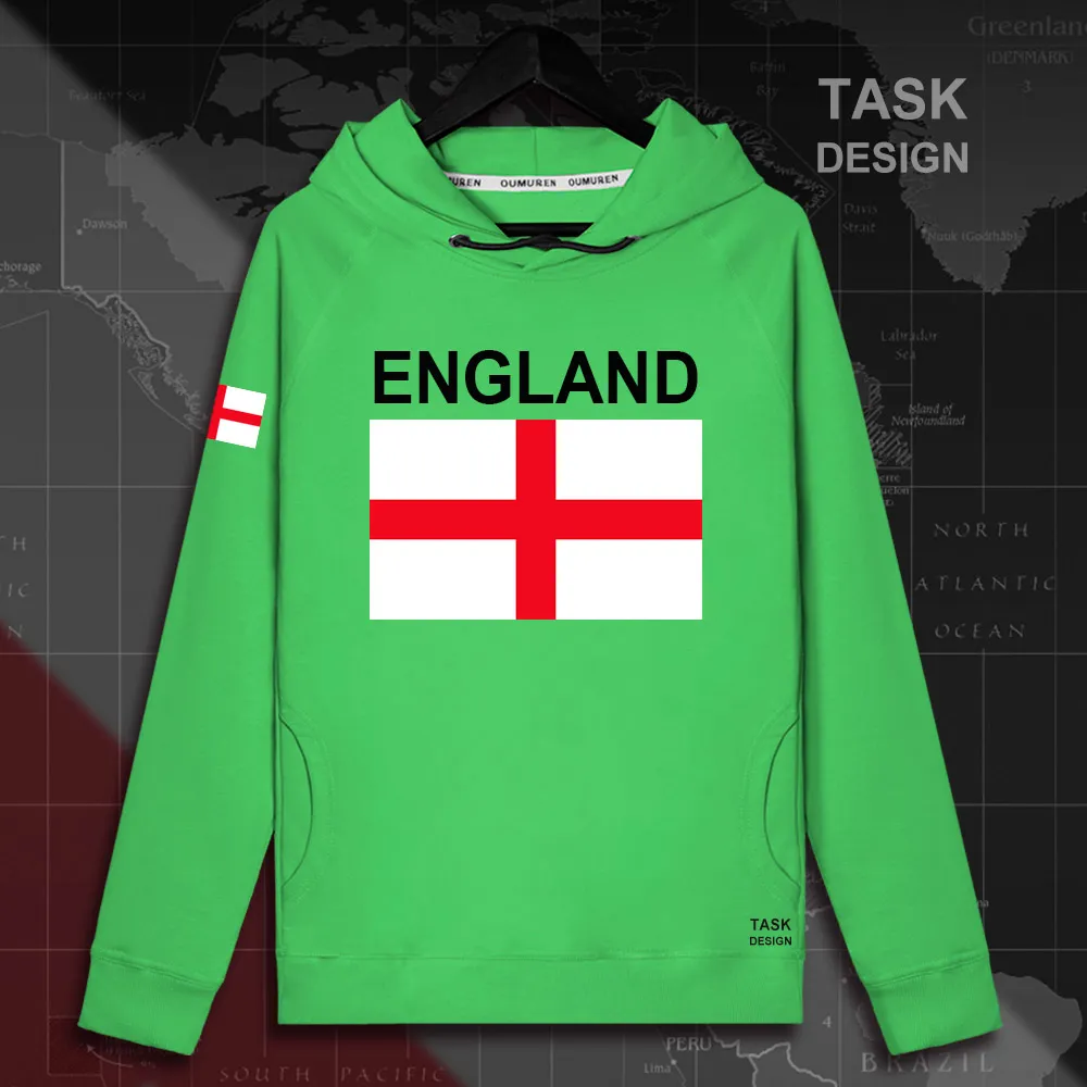 İngiltere İngiliz ENG UK kapşonlu kazak hoodies erkek streetwear giyim hip hop eşofman millet bayrak Bahar yeni sweatshirt'ü mens