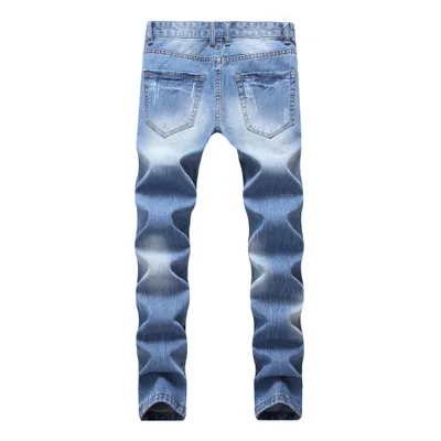 Broken holes pockets jean pant deals
