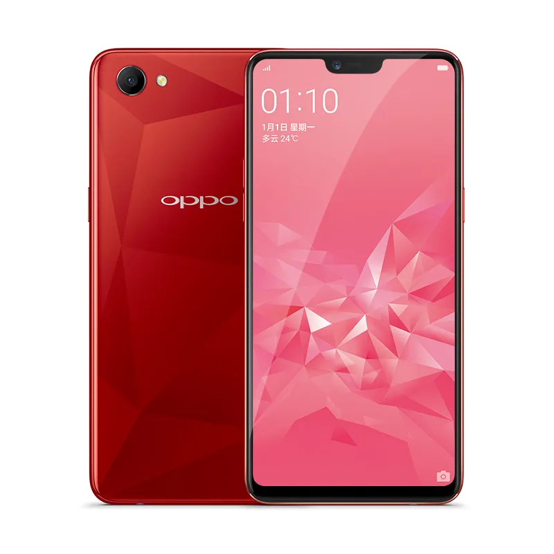 Original OPPO A3 4G LTE Handy 4 GB RAM 64 GB 128 GB ROM Helio P60 Octa Core Android 6,2 Zoll Vollbild 16,0 MP AI HDR OTG 3400 mAh Face ID Smart Mobiltelefon