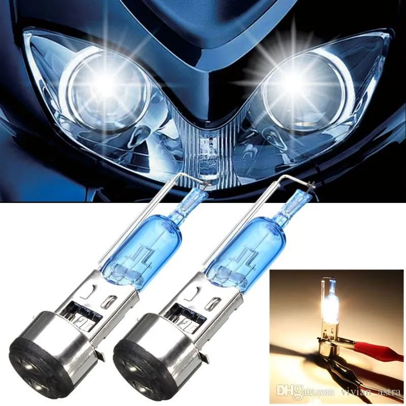 Projecteur LED double couleur pour moto, motocyclette, Scooter, pour café  Racer, lampe de projecteur auxiliaire - AliExpress