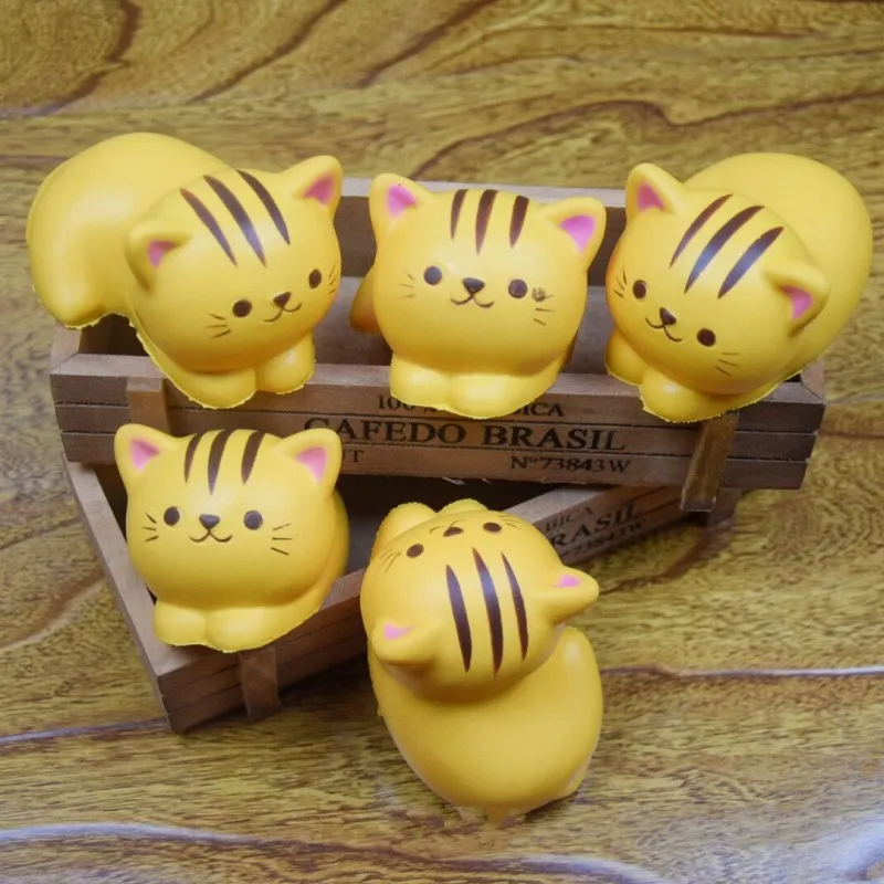 Squishies parfumées à montée lente pour enfants enfants cadeau jouet drôle Kawaii Animal Simulation chat Squishy Anti pression 7ym BB