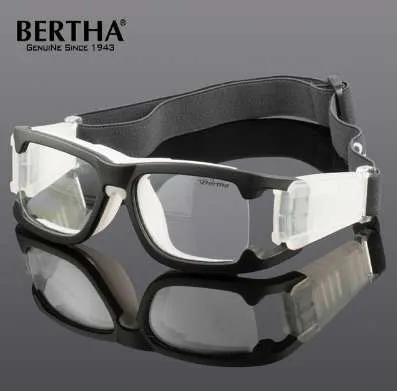 Bertha Outdoors Safety Sports Goggles Occhiali protettivi RX Occhiali protettivi per basket Calcio Pallavolo Baseball ecc 1006