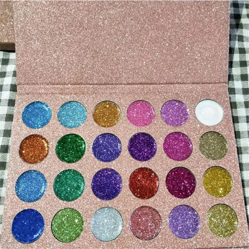 24 couleurs naturel mat miroitant CLEOF palette de fard à paupières ensemble de maquillage cosmétique paillettes facile à porter fard à paupières DHL livraison gratuite