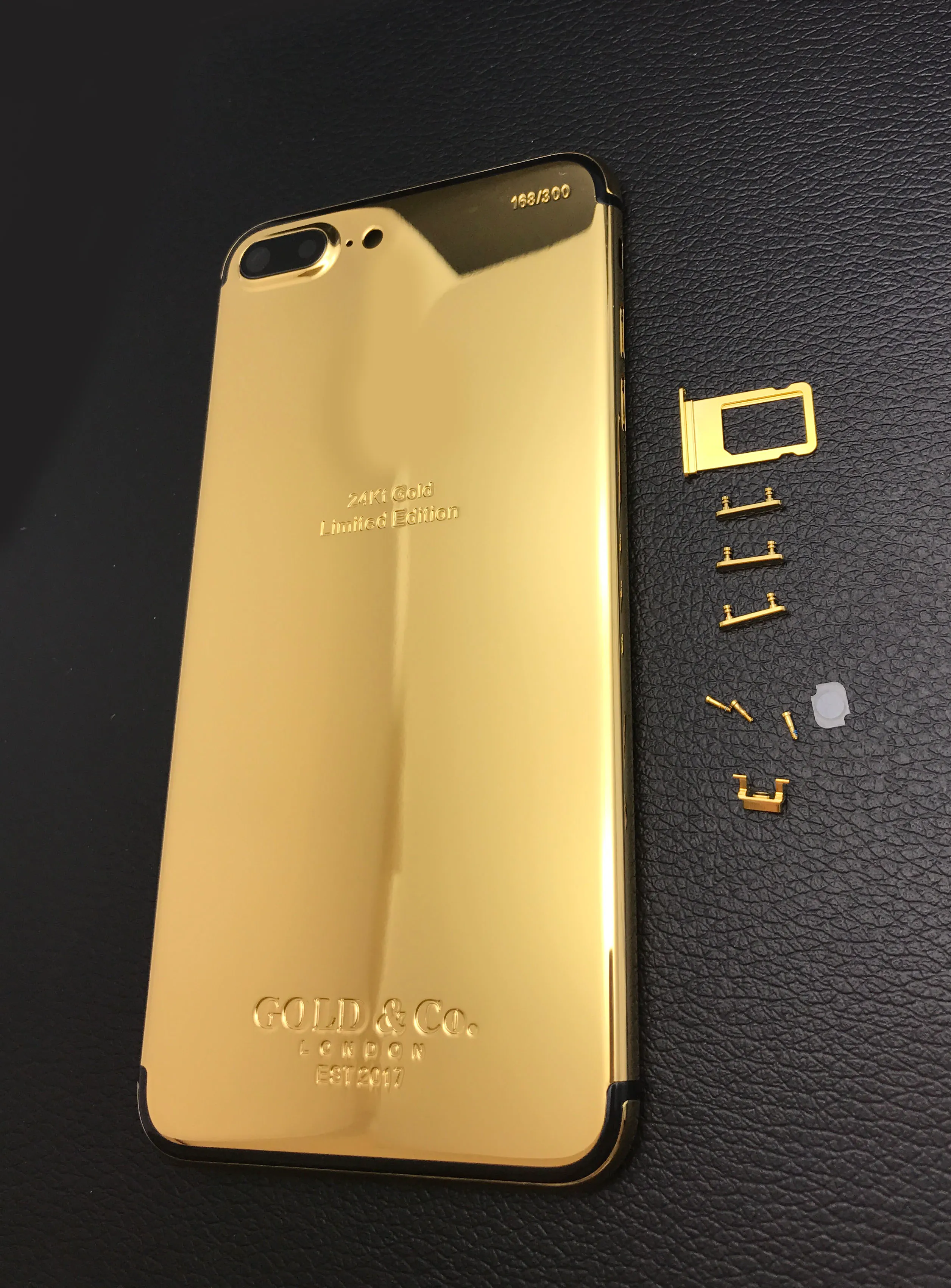 IPhone 7 Plus Boitier De Lunette En Metal Plaque En Or 24K Avec Couvercle De Batterie Pieces Dassemblage Complet De Dropshipping Fournisseurs Trustcunion 105 2 DHgate