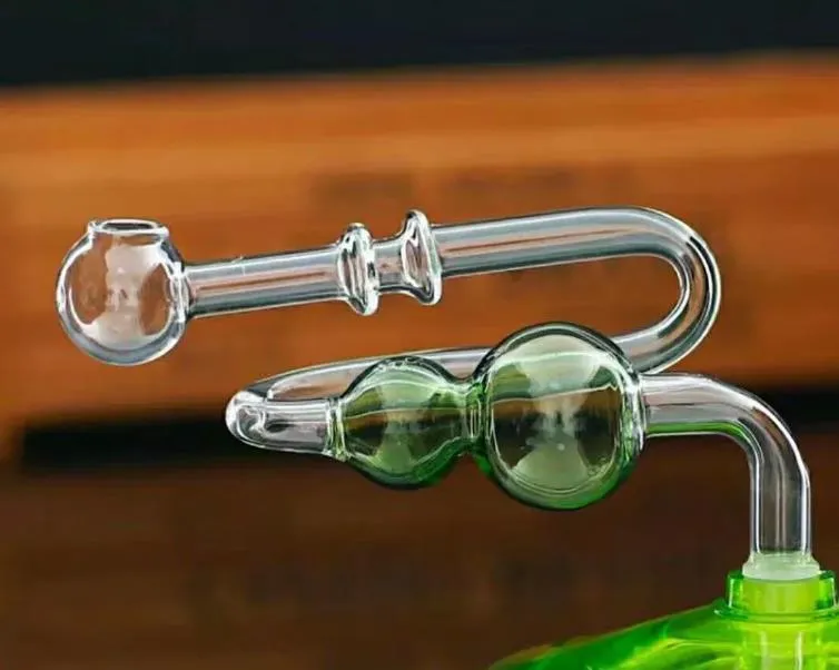 Chongfenghao gourd bending pot Wholesale Glass bongs Oil Burner Glass Pipes Water Pipe Rigs