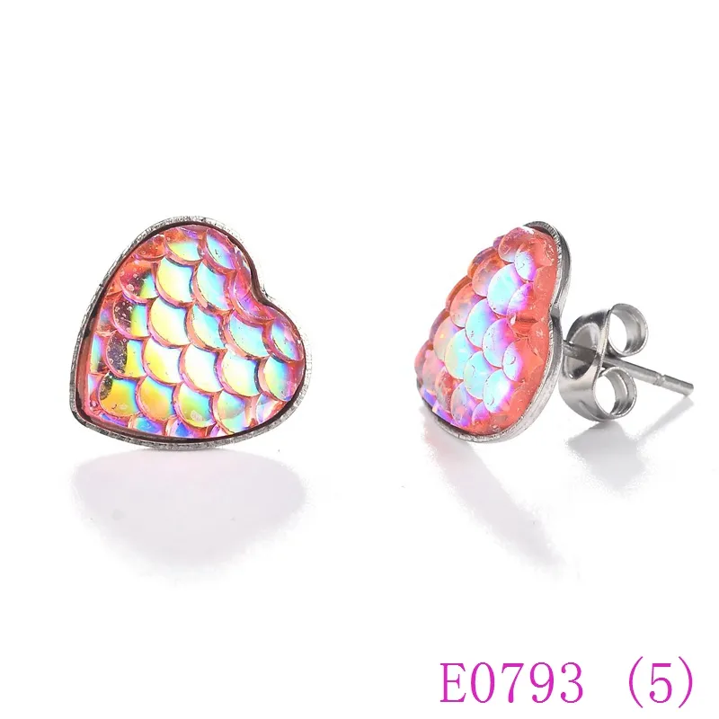 Jewelry earrings /pack Mixed stud hoop charms dangle earring For Women Rhinestone Sequin ear stud E0793