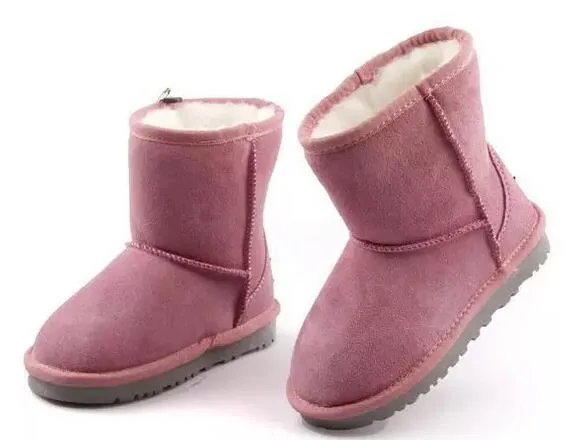 Free shipping Real High-quality Kid Boys girls children baby warm snow boots Teenage Students Snow Winter boots