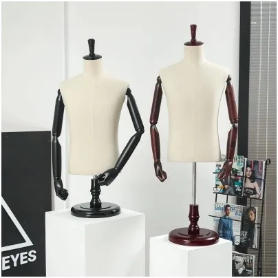 Fashion Men's Best Dressmaker Mannequin Fabric Mannequin For Clothes Display