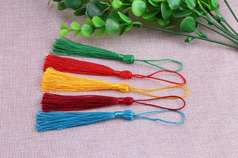 DIY accessories Chinese elements curtain tassels 13 cm bookmarks clothing candy box tassel accessories DIY small tassel FD11