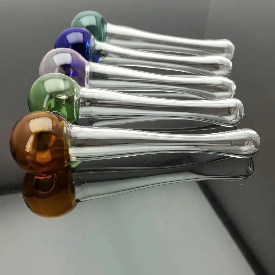 Round ball glass pipe ,Wholesale Glass bongs Oil Burner Pipes Water Pipes Glass Pipe Oil Rigs Smoking, 