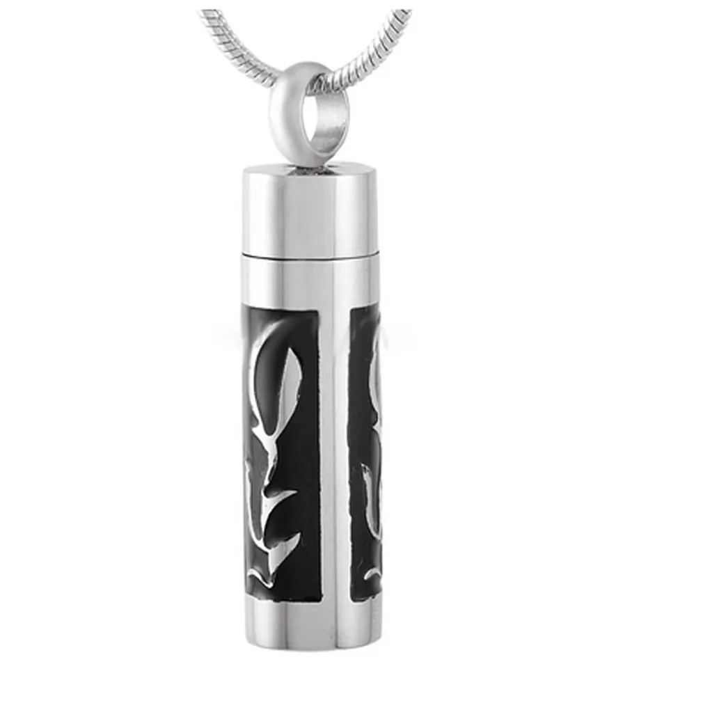 Cremation Urn Necklace For Women Men Stainless Steel Ashes Keepsake Pendant  Small Heart Memorial Necklace Cremation -aya | Fruugo ZA