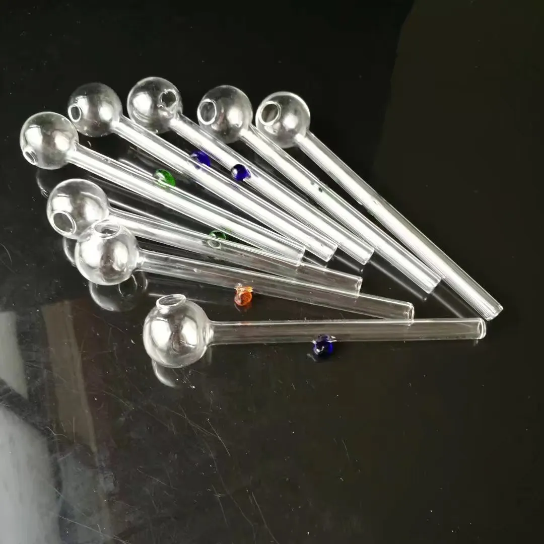Color support long pot Wholesale Glass Hookah, Glass Water Pipe Fittings, 