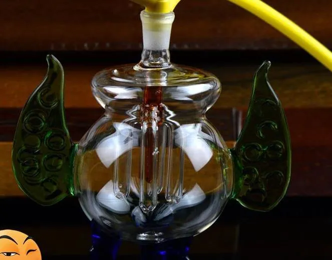 To send a small incense burner paragraph glass Hookah, style, color, random delivery, Water pipes, glass bongs, glass Hookahs, smoking pipe