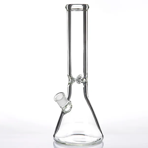 13.2 '' Beaker Gancio banger in vetro Bong in vetro semplice con raccoglitore di ghiaccio Pipa ad acqua in vetro con base a bicchiere spesso fumare 941