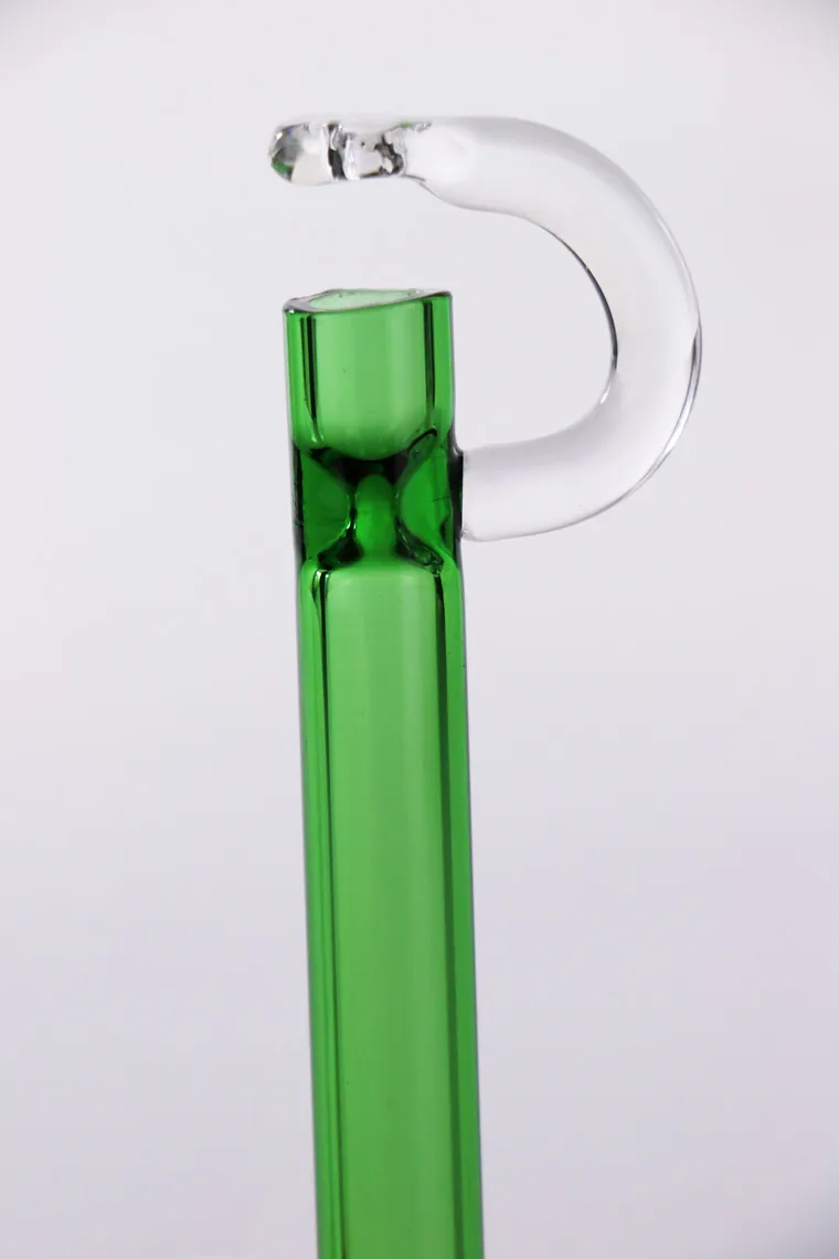 パイレックスガラスパイプ10.5cmオイルバーナーパイプカラフルな素晴らしいチューブイルネイル