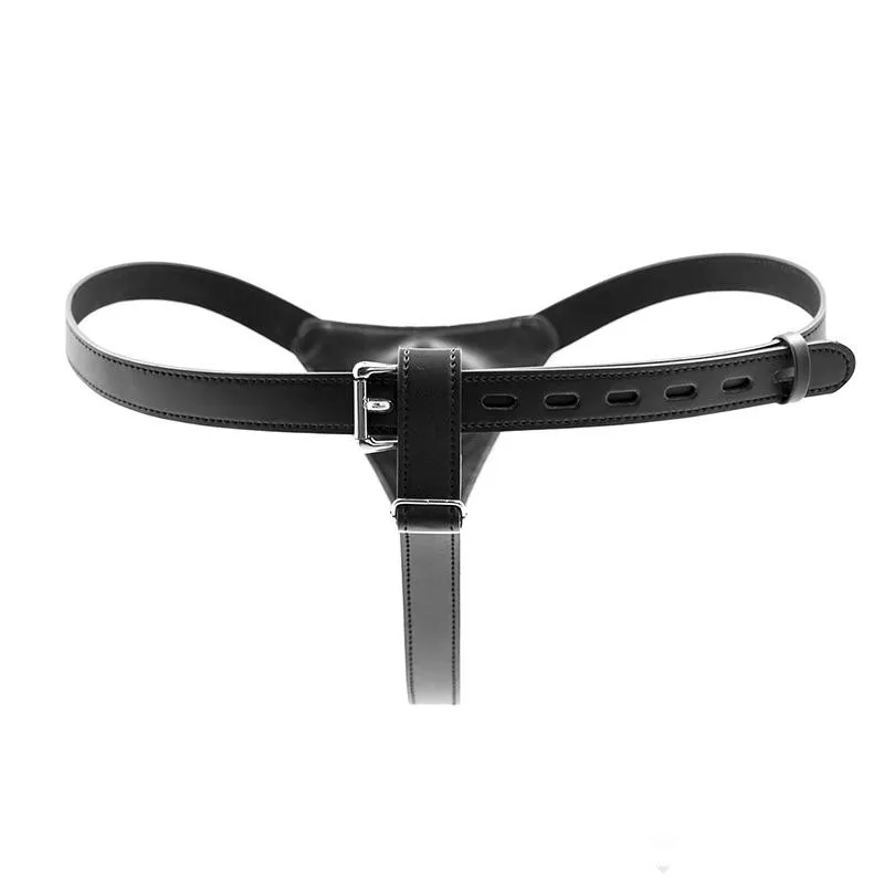 Livraison gratuite!Sangle noire Masturbation lesbienne gode culotte de sous-vêtements pénis Plug ceinture adulte jouets sexuels outil sexuel pour Women2873067