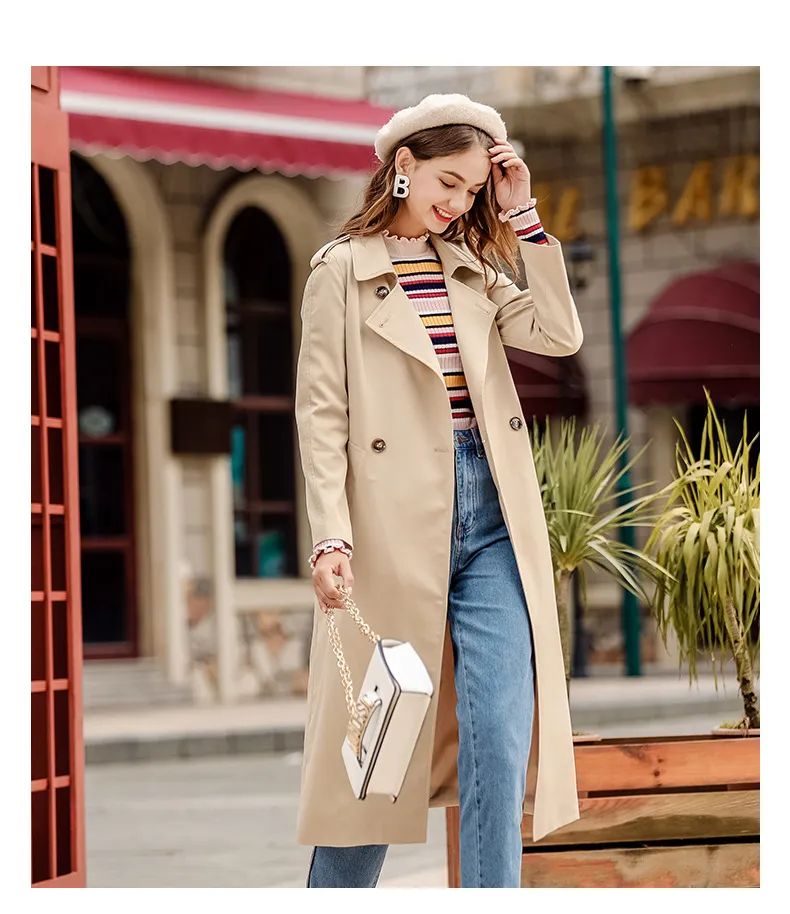 Ladies trench coats 2018 hotsell