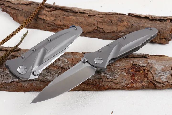 MT delta force D2 drop tanto blade TC4 titanio plegable supervivencia Camping cuchillo al aire libre cuchillo regalo cuchillo herramienta de bolsillo