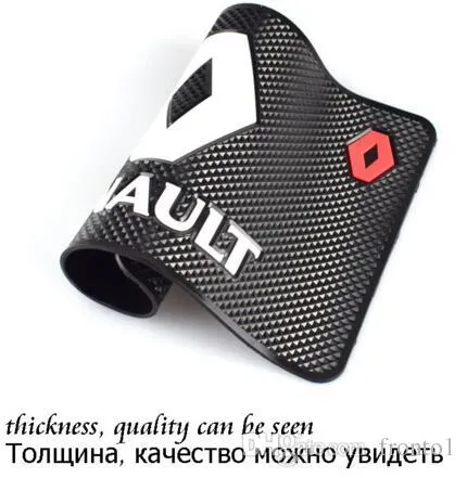 Högkvalitativ anti Slip Mat Car Interior Accessories Car Styling Fall för Renault Laguna Captur Megane 2 3 Duster Logan Clio Car-Styling