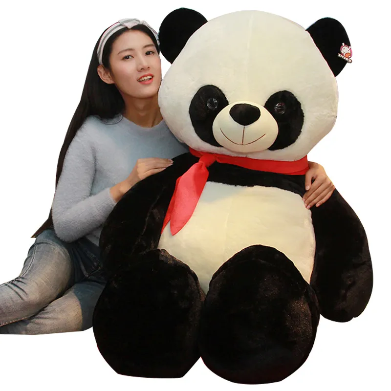 Kawaii Cartoon Panda Plush Doll Hug Bear Large Plush Animals Pandas Toy