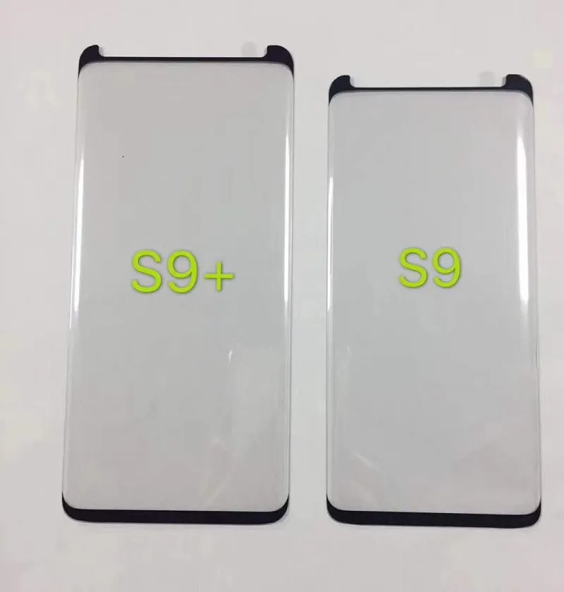 Bon étui de protection d'écran en verre trempé, colle latérale 3D incurvée pour Samsung Galaxy S22 S21 S20 Ultra S10e S8 S9 S10 Plus No9790152