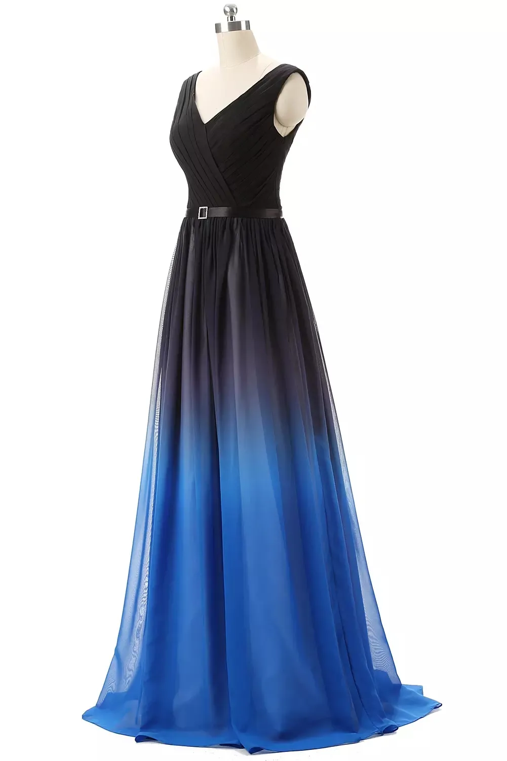long homecoming dresses 2021 A-Line Sweetheart Black Ruffle Tiered Long Homecoming Dresses with Bow  DM24082901 – Dressmeet main image 1