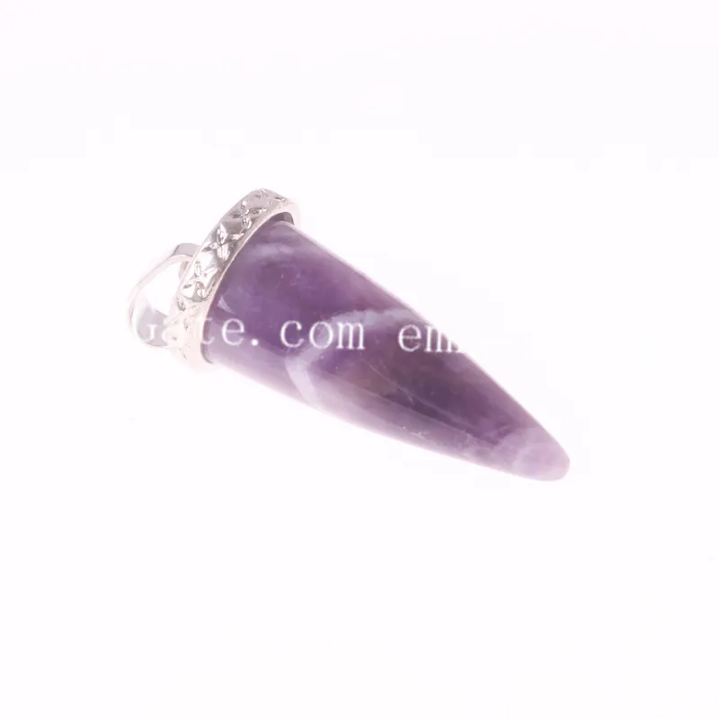 Lobo dente ágata vermelha gemstone pingente talismã étnica tibetana pingente de chifre boa sorte pedra natural de cristal de quartzo pingente banhado a prata aro