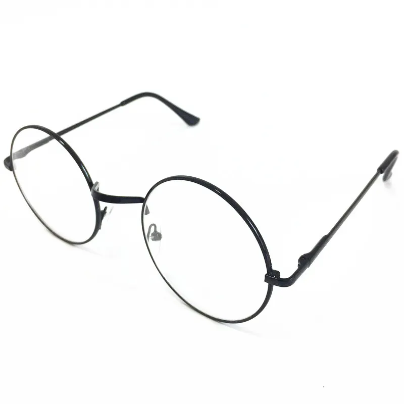 Fashion Women & Men Retro Glasses Round Frame Eyeglasses Radiation Protective Goggles Spectacles Couple Eyewear